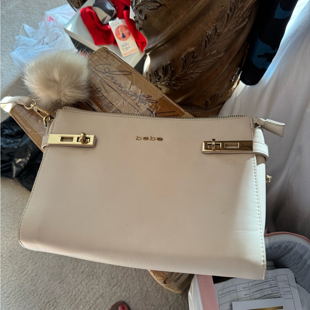 Bebe envelope clutch bag